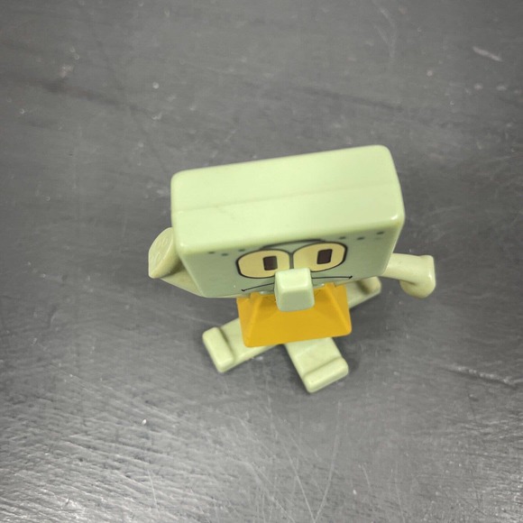 Spongebob Squarepants Toy Lot Squidward Puzzle Cube 2004 Burger King - Picture 5 of 8